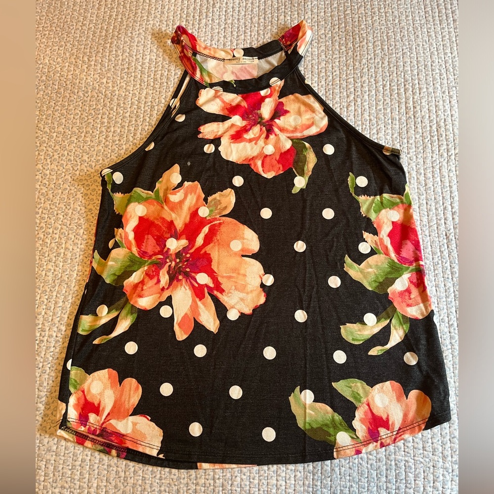 Twenty Second Floral Tank Top